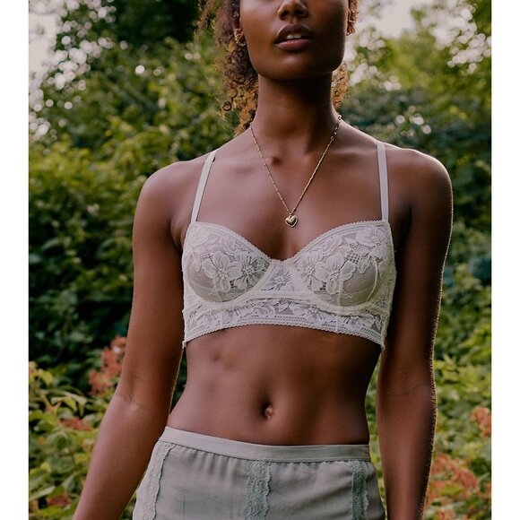 Free People Sorento Demi Longline / White - Picture 5 of 6